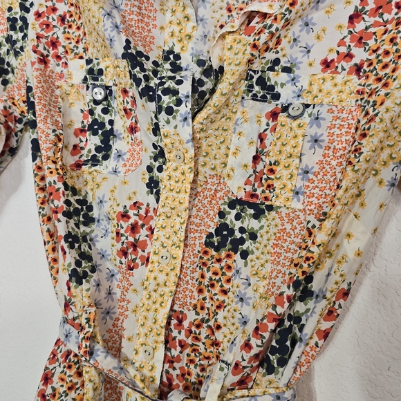 Tommy Hilfiger floral shirt dress - Picture 7 of 8